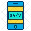 Mobile Service Hour Service Icon