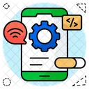 Mobile setting  Icon