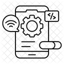 Parametrage Mobile Configuration Mobile Developpement Mobile Icône