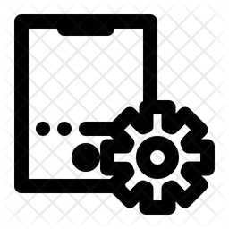 Mobile Setting  Icon