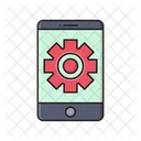 Mobile Setting Gear Icon