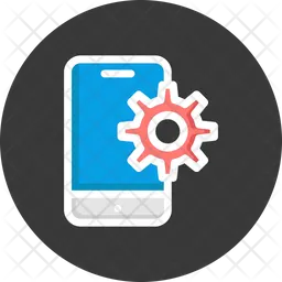 Mobile Setting  Icon