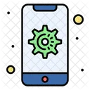 Mobile Setting Phone Setting Gear Icon