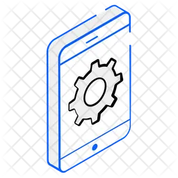 Mobile Setting  Icon