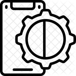 Mobile Setting  Icon