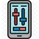 Setting Smartphone Dimmer Icon