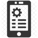Mobile Smartphone Setting Icon