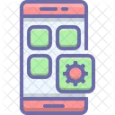 Mobile App Setting Icon