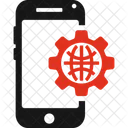Mobile settings  Icon