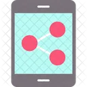 Mobile Share Smartphone Share Icon