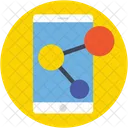 Mobile Share Sign Icon