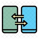 Mobile Sharing  Icon
