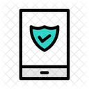 Mobile Shield  Icon