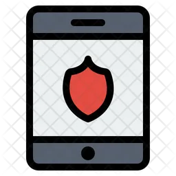 Mobile Shield  Icon