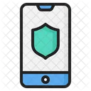 Mobile Shield  Icon