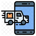 Mobile Shipping  Icon