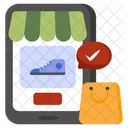 Mobile Shop Mobile Store Online Shop Icon