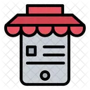 Mobile Shop Cyber Monday Store Icon