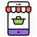 Mobile Shop Store Shopping Icon