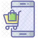 Mobile Shop Mobile Store Mobile Shopping Icon