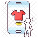 Mobile Shop Online Store Online Shopping Icon
