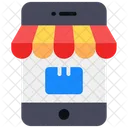 Mobile Shop Online Shop Online Store Icon