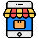Mobile Shop Online Shop Online Store Icon