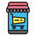 Mobile Shop Online Shopping Mobile Shopping Icon