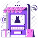 Mobile Shop Smartphone Shop Phone Shop Icon