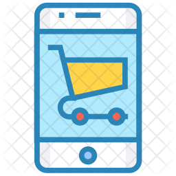 Mobile shopping Icon