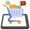 Mobile Shopping Eshopping Shopping App Icon