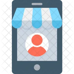 Mobile Shopping  Icon