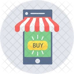 Mobile shopping  Icon