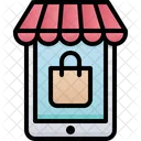 Mobile E Commerce Icon