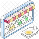 Online Digital Store Icon