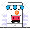 Online Shopping Online Buying Ecommerce Icon