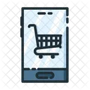 Mobile Shopping Shopping Shopping Cart Icon