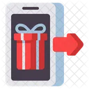 Mgift Mobile Shopping Online Shopping Icon