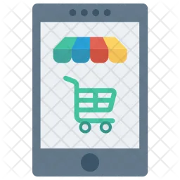 Mobile shopping  Icon