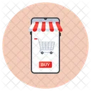 Buy Online Mobile Shop Online Shopping Icon
