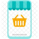 Mobile Shopping Online Shopping Shop Icon
