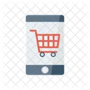 Mobile Shopping Online Icon