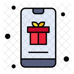 Mobile Shopping  Icon