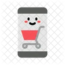 Mobile Shopping Mobile Online Icon