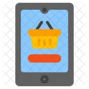 Mobile Shopping Ecommerce Shopping Icône