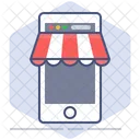 Mobile shopping  Icon
