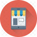 Mobile Shopping Online Icon
