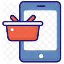 Mobile Shopping Online Shop Icon