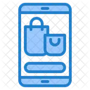 Mobile Shopping Mobile Shopping Online Icon