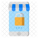 Mobile Shopping Mobile Online Icon